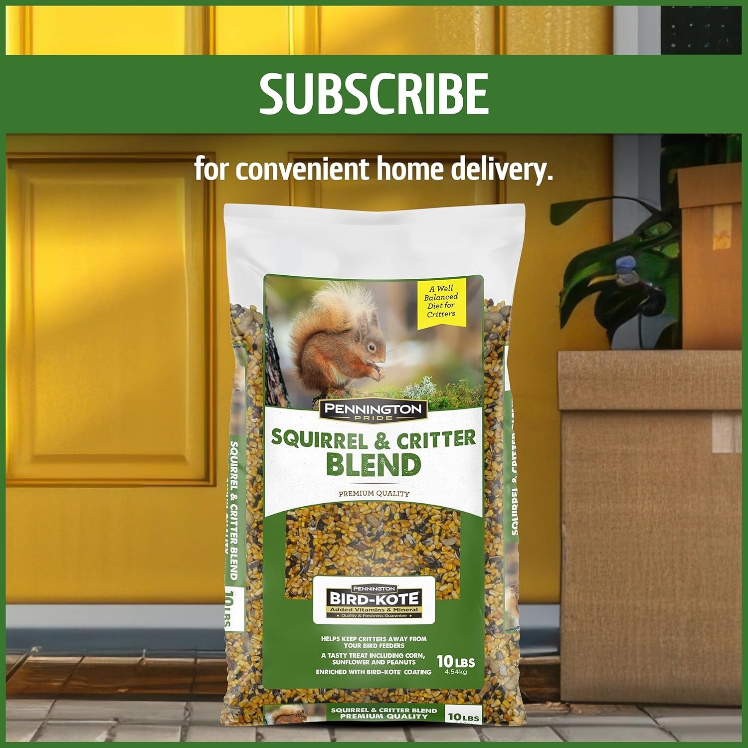 Pride Squirrel & Critter Blend, With Sunflower Seeds and Peanuts for Squirrel…