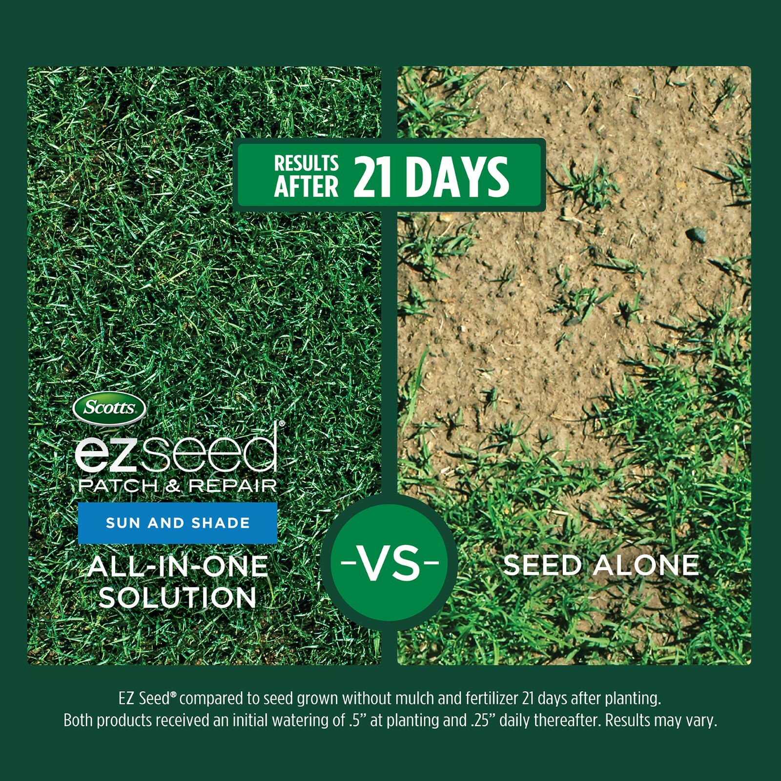 Scotts EZ Seed Patch & Repair Sun and Shade, 10 lbs.