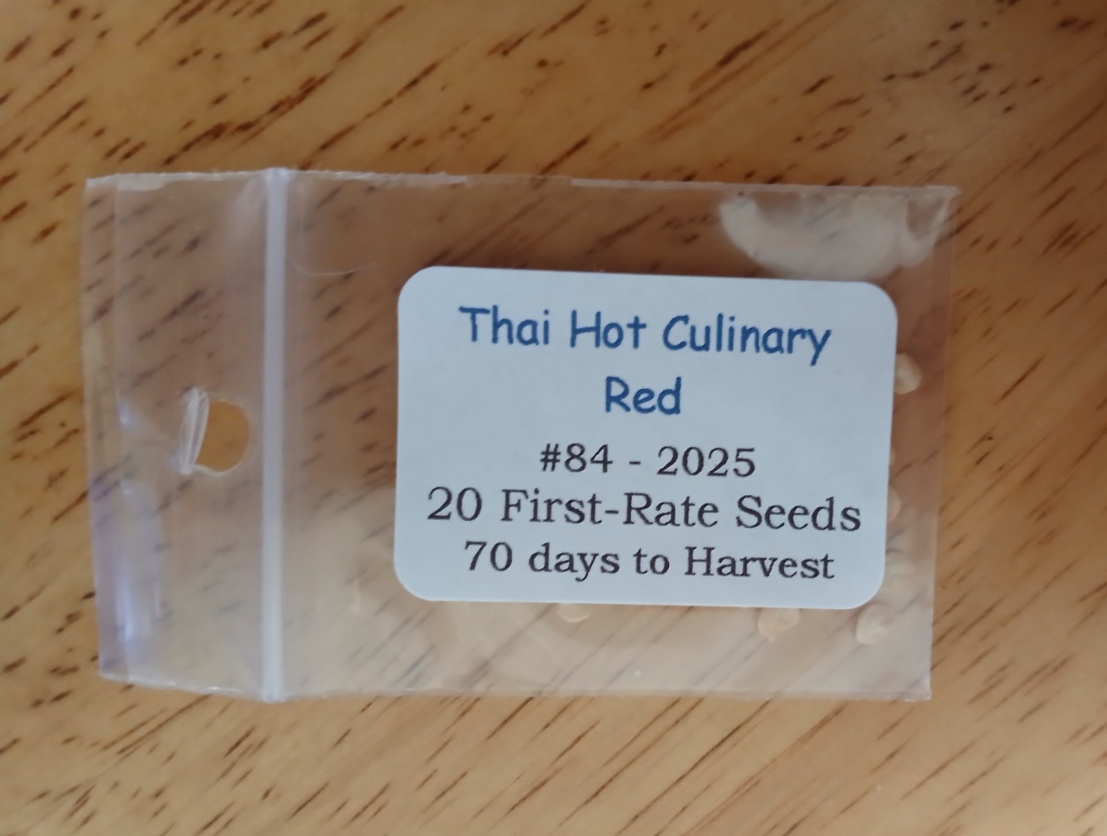20 Top-Quality Freshly Harvested Thai Hot Red Culinary Premium Pepper Seeds-A 77
