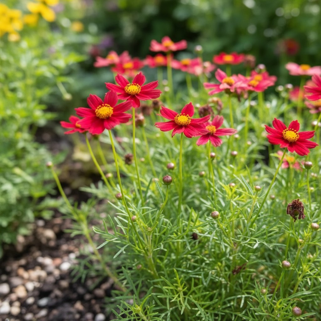 500 Pink Coreopsis Seeds – Bright Pink Blooms for Colorful Summer Gardens