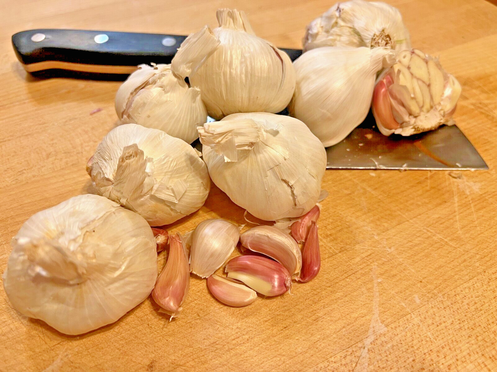 Organic Non GMO Garlic Bulbs for Planting Or Eating 2 POUNDS