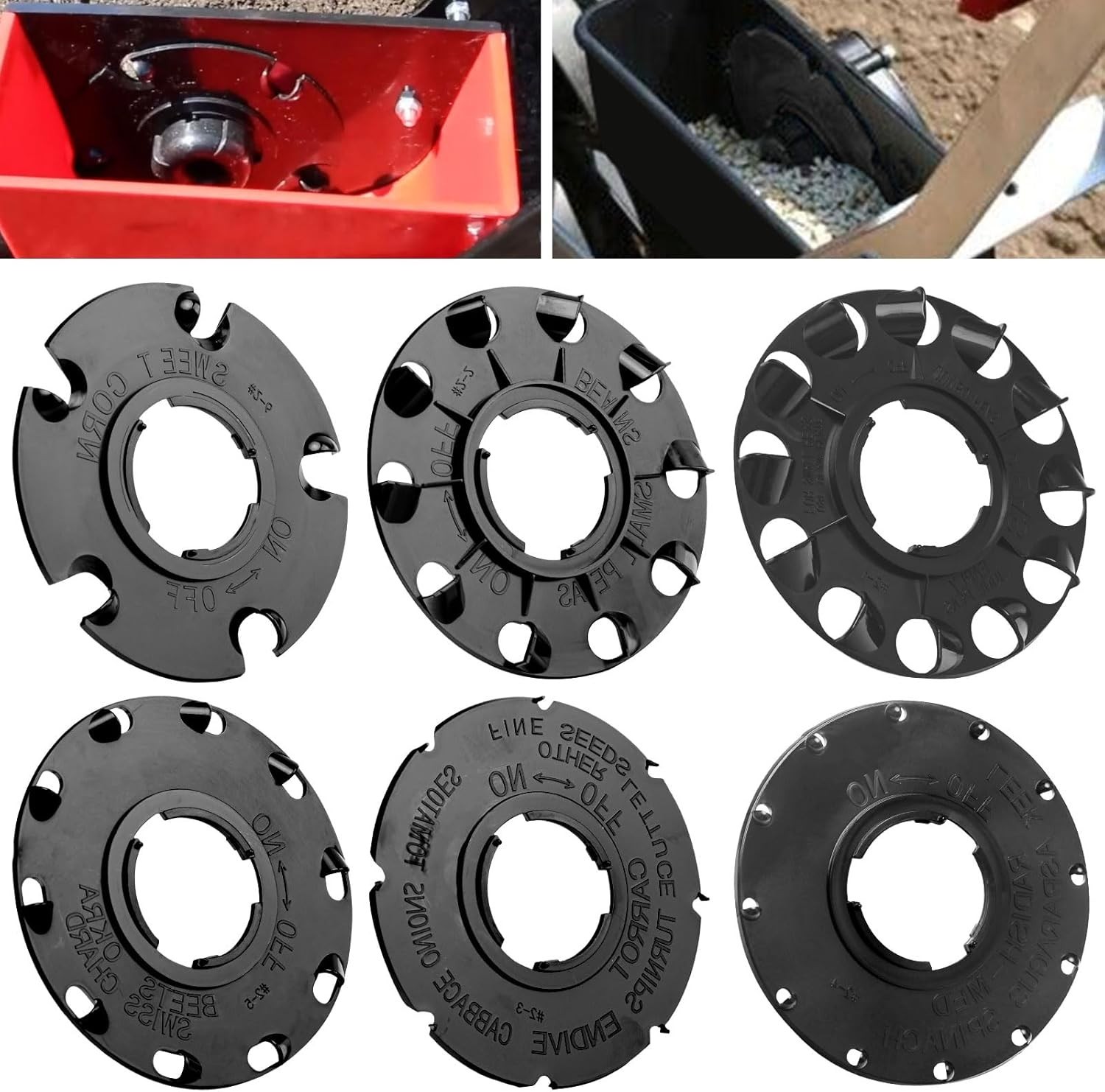 Set 6 60009 Standard Plates Compatible with E-arthway 1001-B Garden, Works fo…