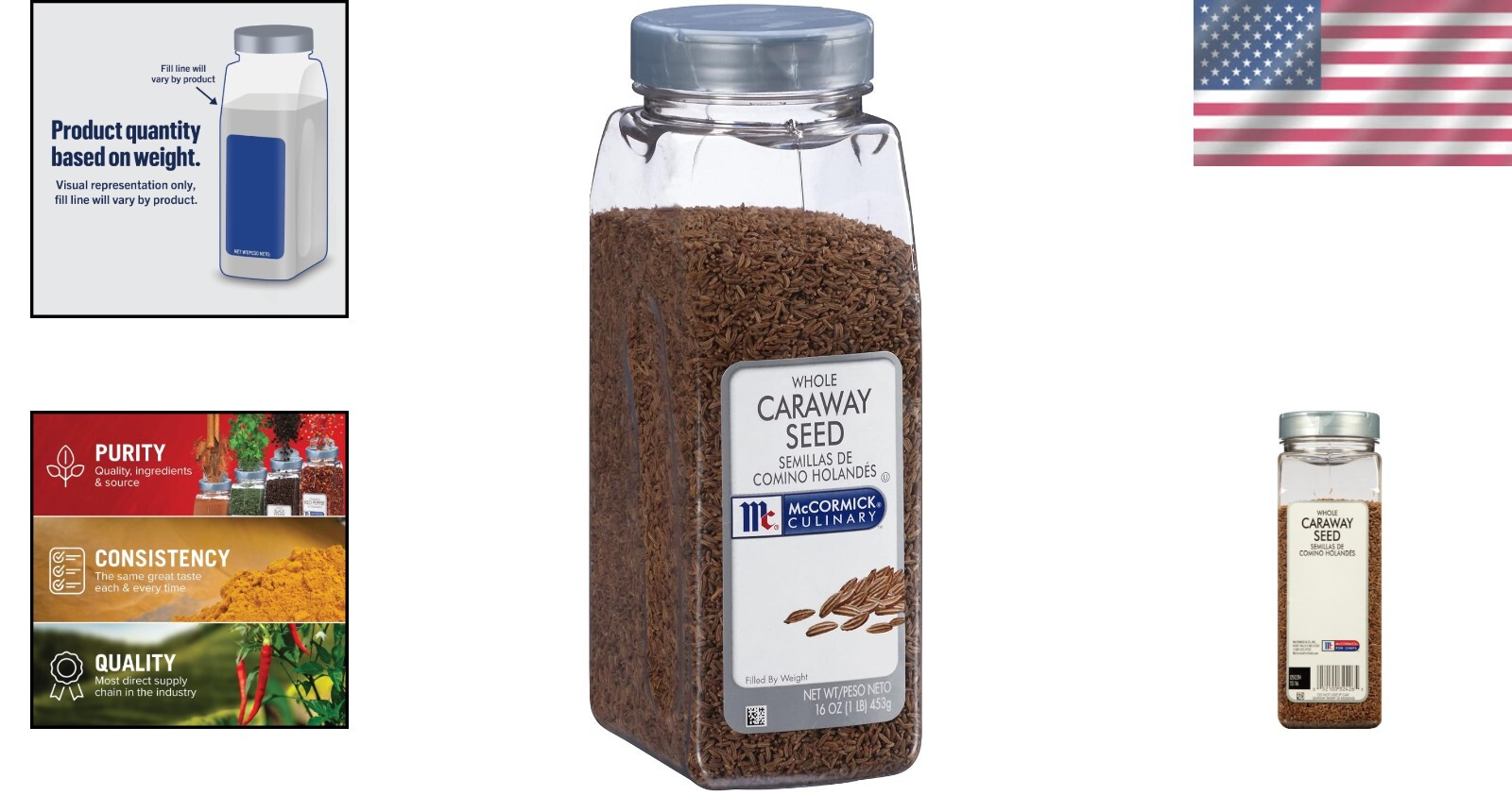 16 oz Kosher Whole Caraway Seeds – Elevate Sweet & Savory Dishes Effortlessly