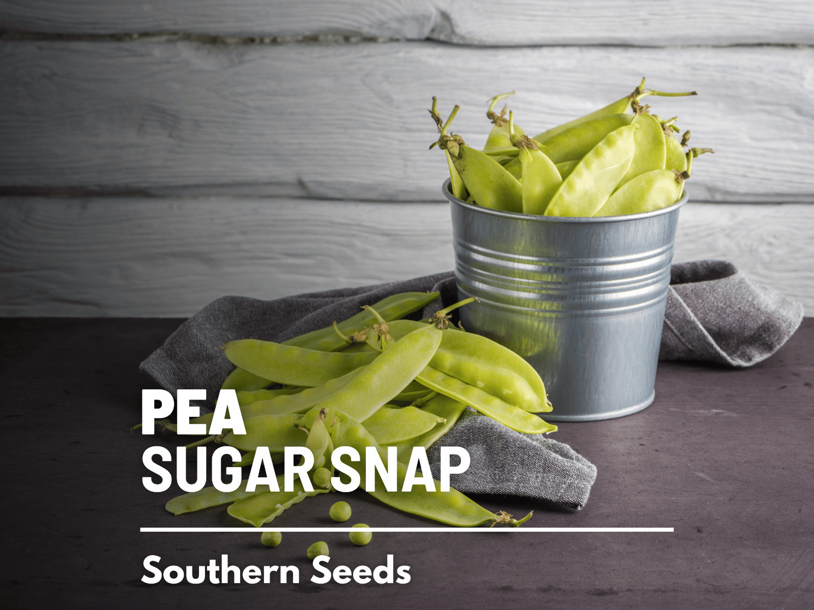 Peas, Sugar Snap – Heirloom Seeds – Sow Spring for midsummer or Summer for Fall