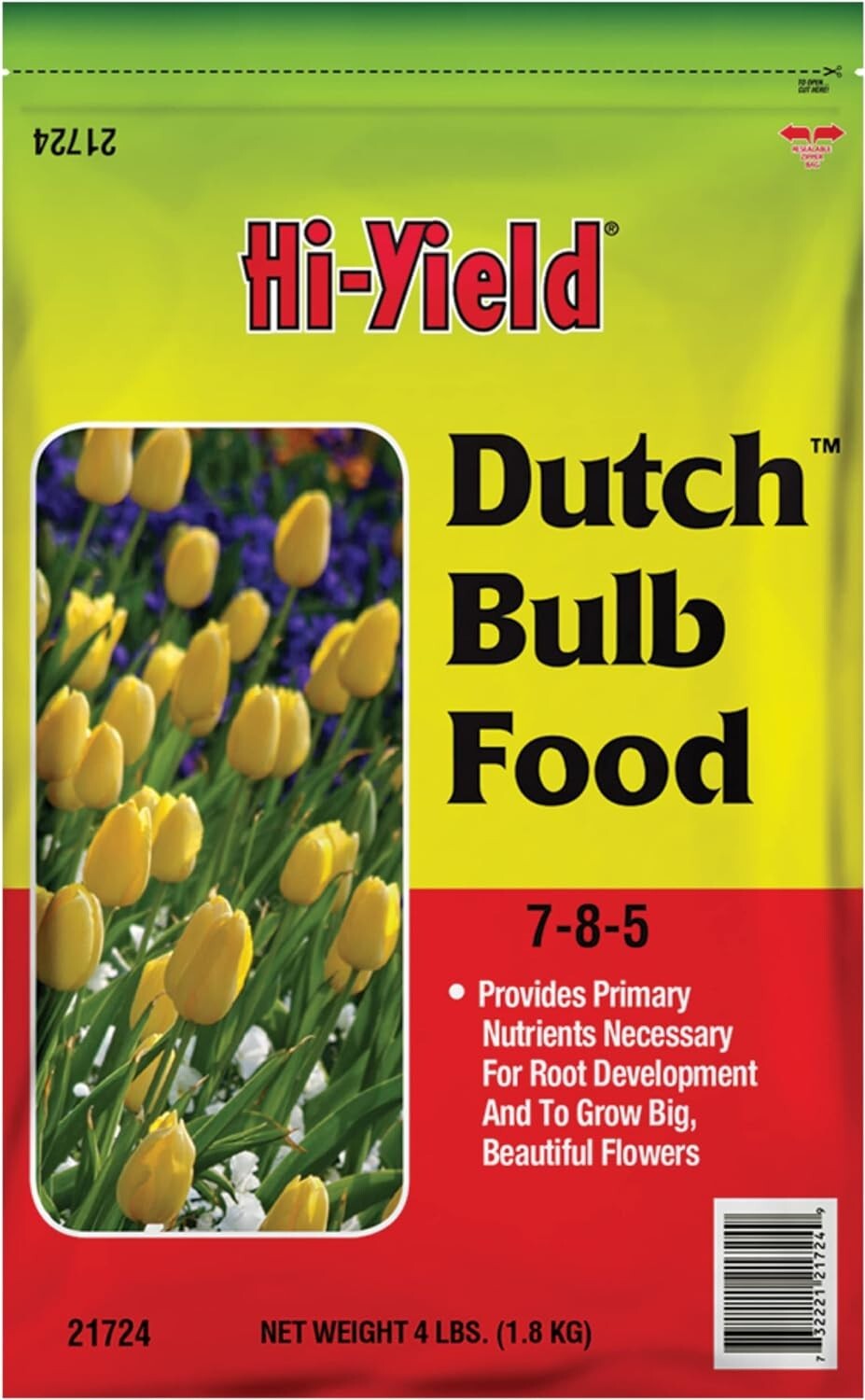 Hi-Yield (21724) Dutch Bulb Food 7-8-5 (4 lbs.)