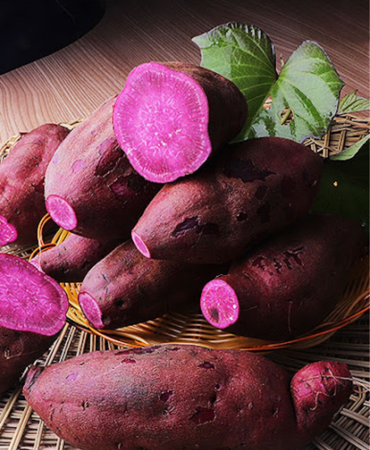 10 Purple Molokai Sweet Potato Slips/ Cuttings / Molokai Sweet Potato Slips