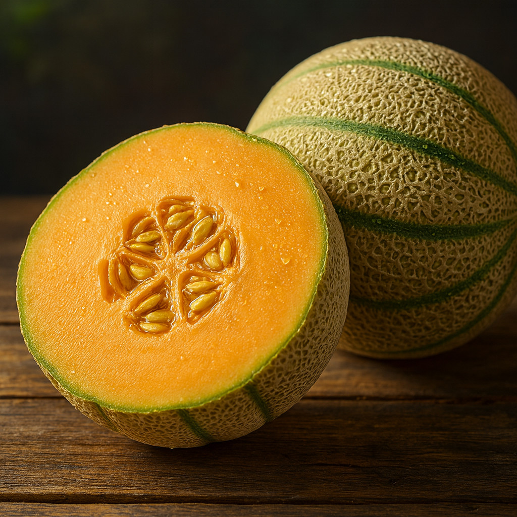 HONEY ROCK SPRING CANTALOUPE MELON HONEYROCK HEIRLOOM NON-GMO 20 SEEDS SWEET USA