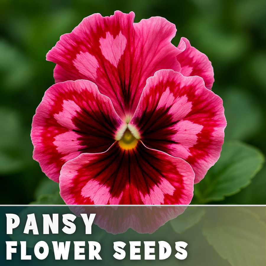 150+ Pansy Seeds (Viola) – Fragrant, Flower Seeds, Annual Seeds, Garden Seeds