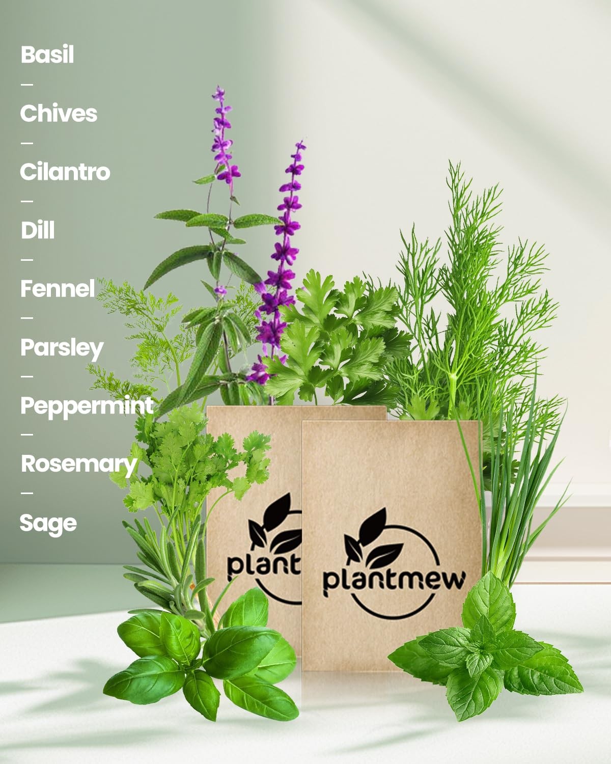 9 Herb Indoor Garden Kit – Unique Kitchen Gift for Women, Men, Mom, Friends -…