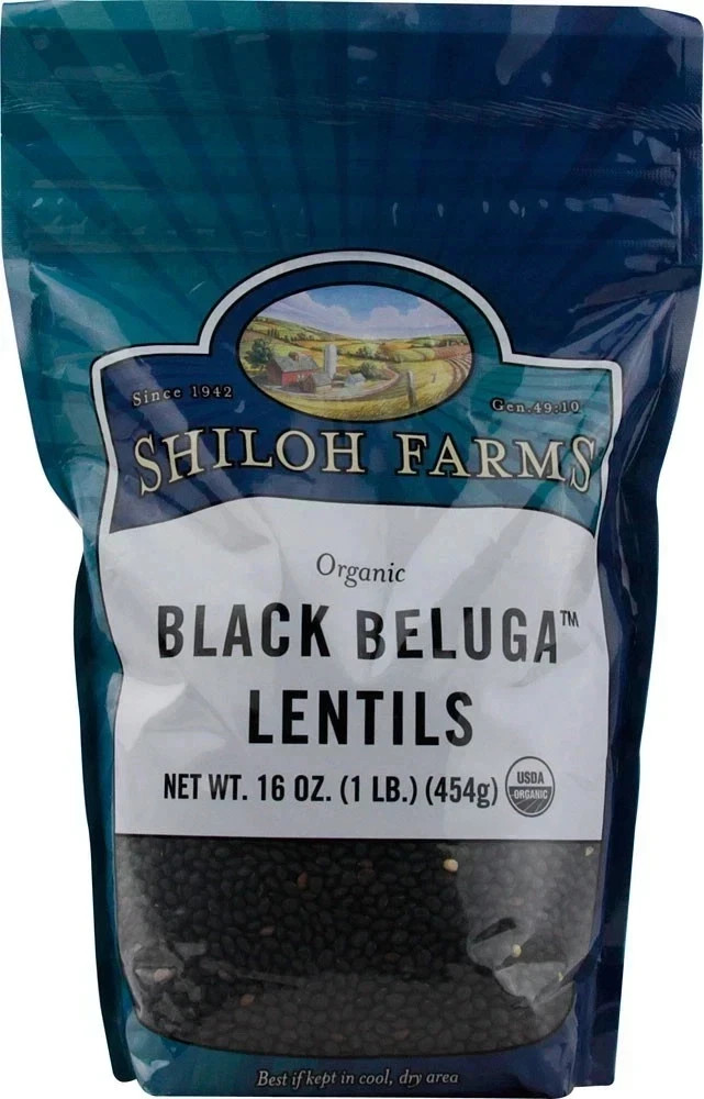Shiloh Farms Organic Petite Black Lentils — 1l b (pack of 4)