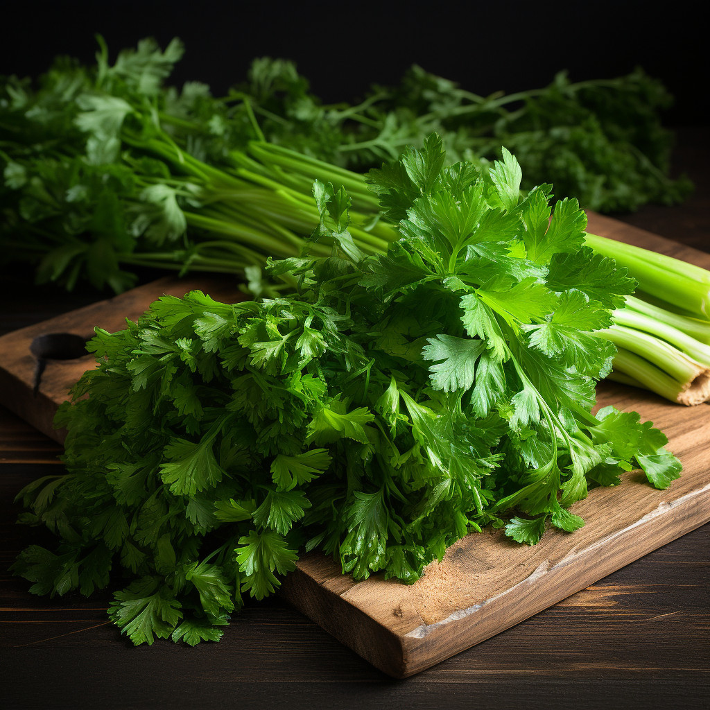 500+ Italian Giant Parsley Seeds – 100% Heirloom – Non-GMO – Open Pollinating
