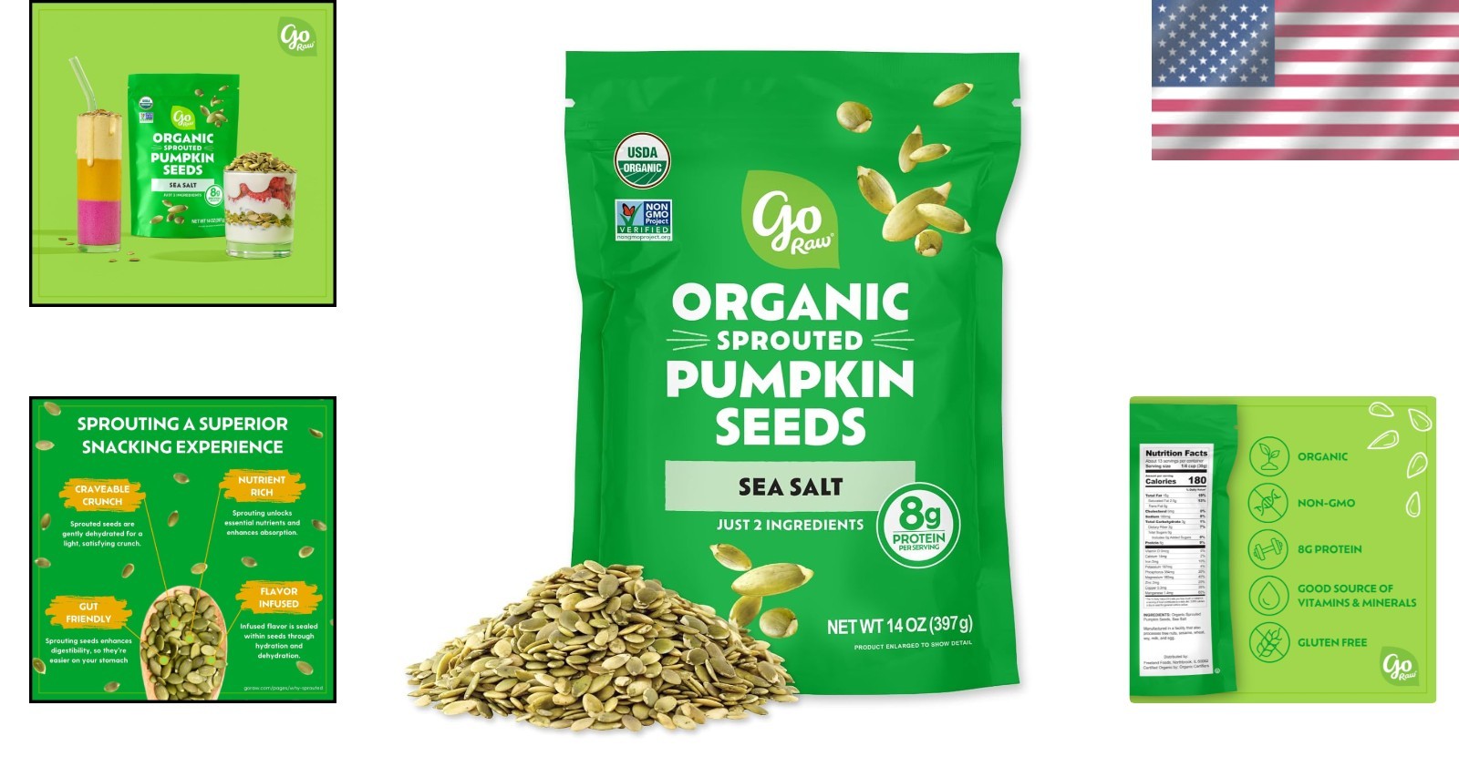 Sprouted Pumpkin Seeds – Nutrient Powerhouse