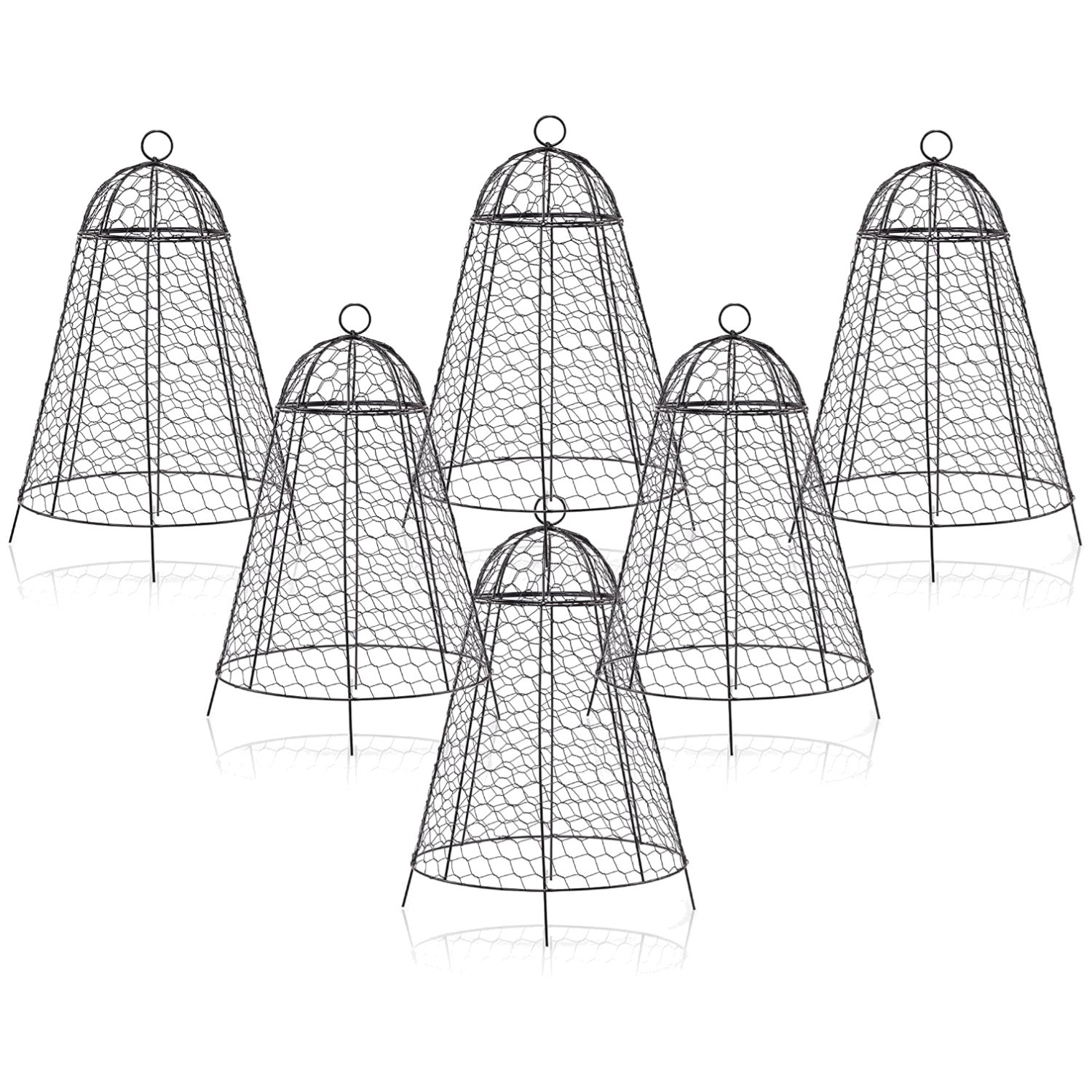 Tall Plant Protection Cloches 12″x20″ 6-Pack