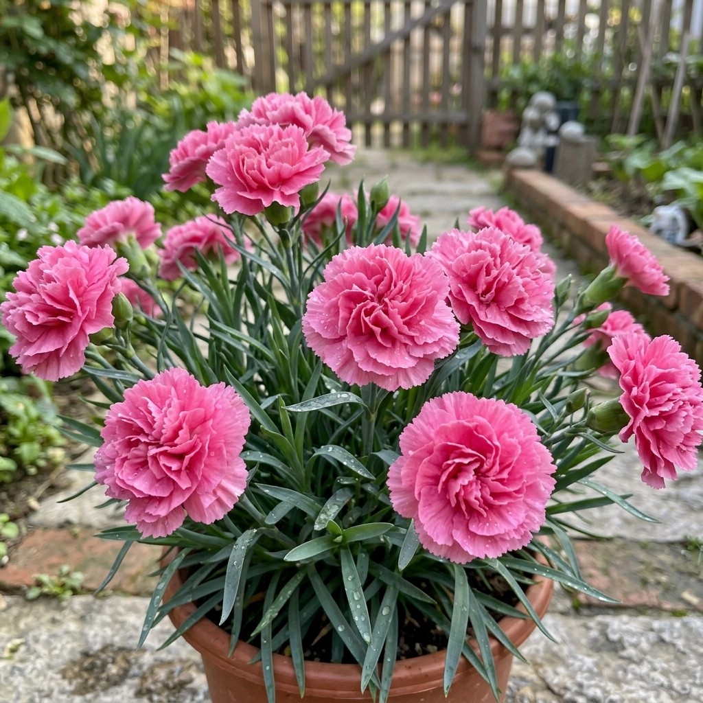 1000pcs Carnation Seeds Attractive Flower Plant for Garden Balcony Yard Use