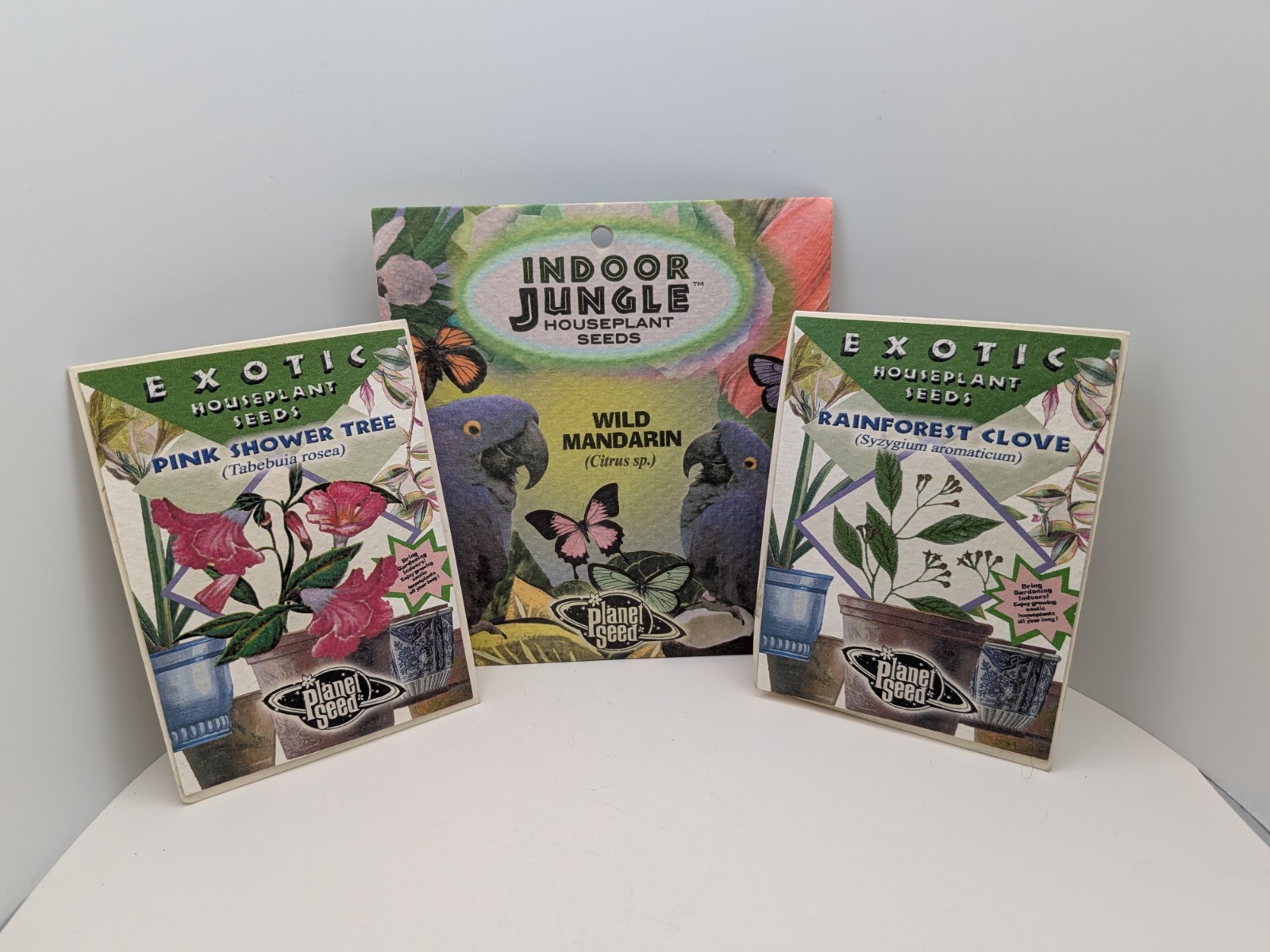 Planet Seed exotic houseplant seed packets
