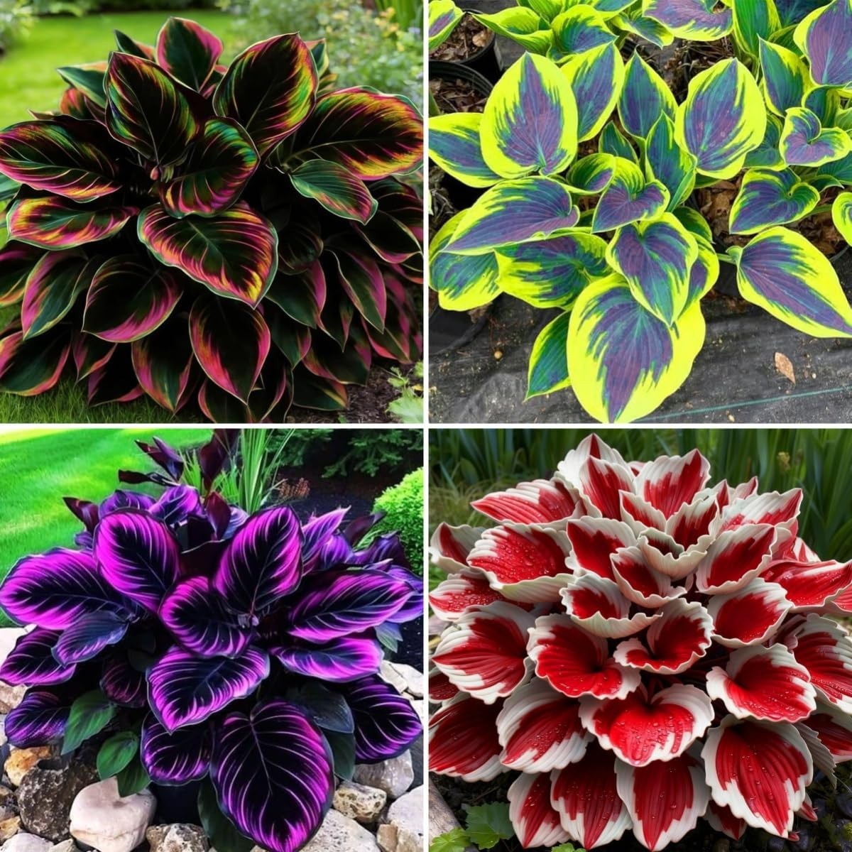 100 Hosta Seeds for Planting – Shade Perennial Garden Plant Varieties