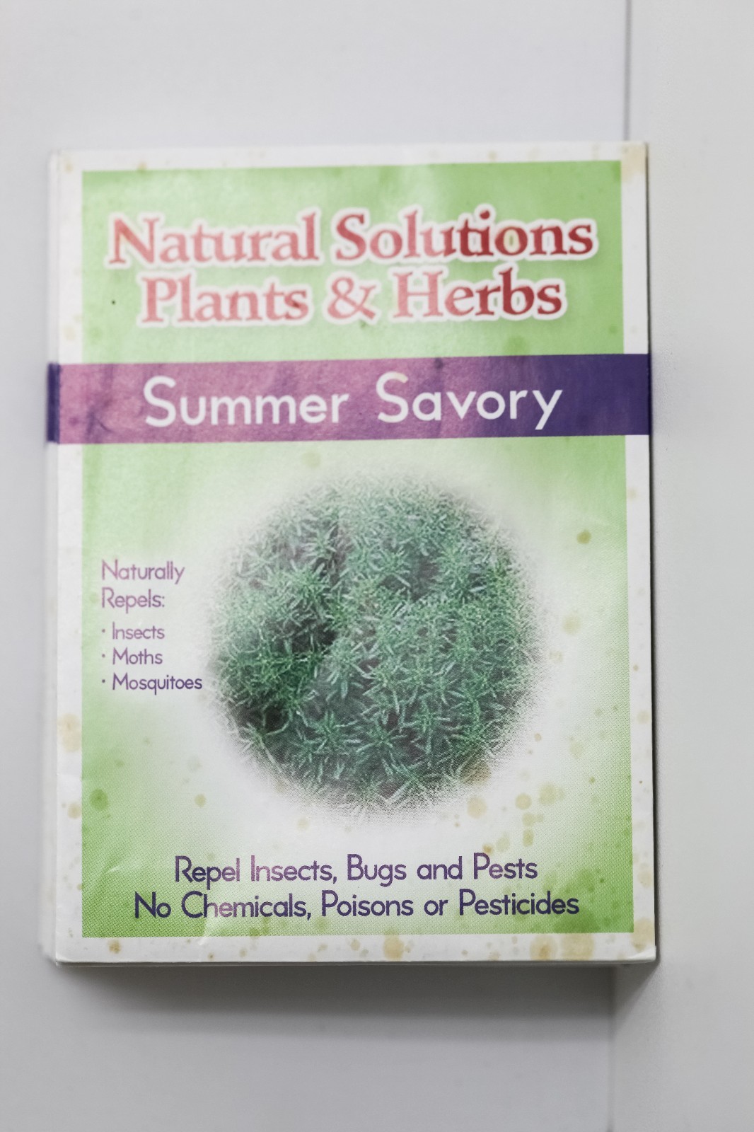 Natural Solutions Plants & Herbs Variety 10 pack of Seeds Holistic Remedies Pest