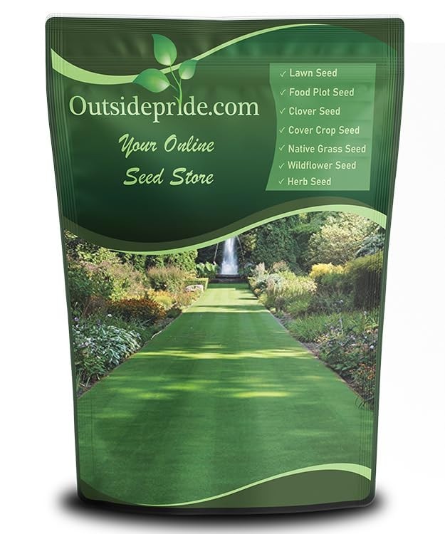 Fine Fescue Grass Seed Mix – 10 lbs, Shade & Sun Tolerant, Hard & Creeping Blend