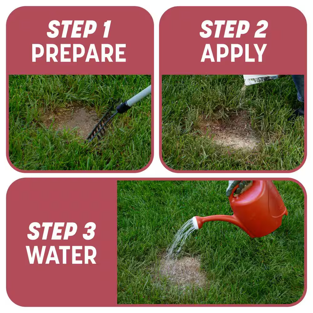 5 Lbs. Smart Patch Zoysia Grass Seed with Mulch, Fertilizer Free Shipping