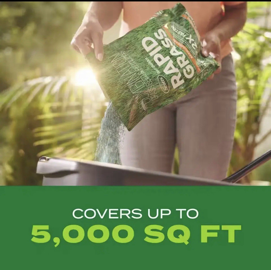 Scotts Bermuda⛳️RapidGrass🌱Seed🍀Fertilizer Blend FREE/FAST📭SAVEBuy 2+💰4 lb