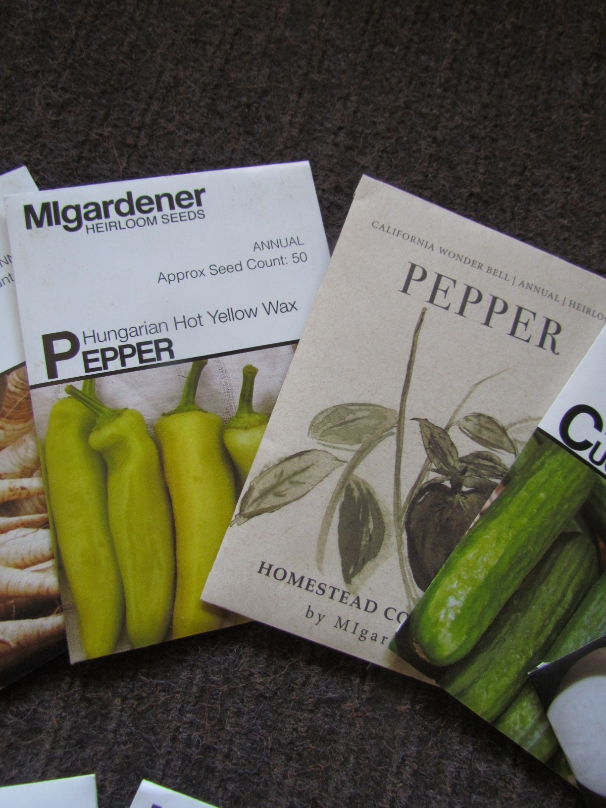 14 Sealed Packs Assorted Vegetable & Fruit Seeds-2025 tomato greens melon etc