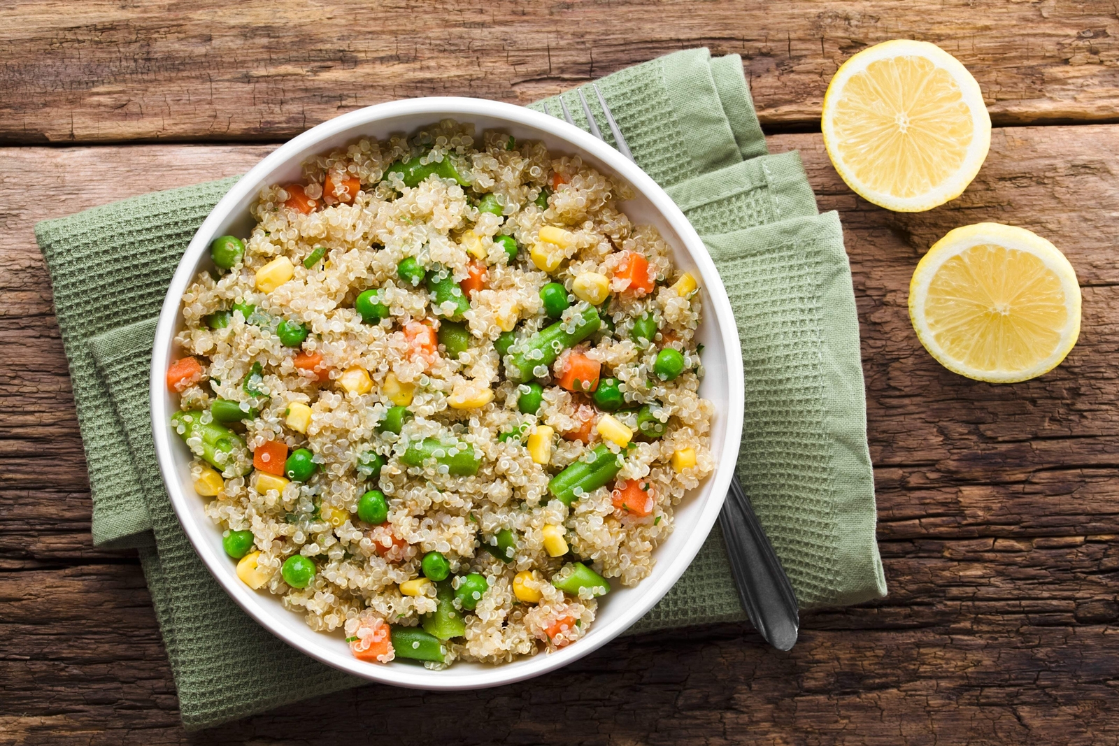 50 Organic MINT VANILLA QUINOA Green & White Chenopodium Vegetable Grain Seeds