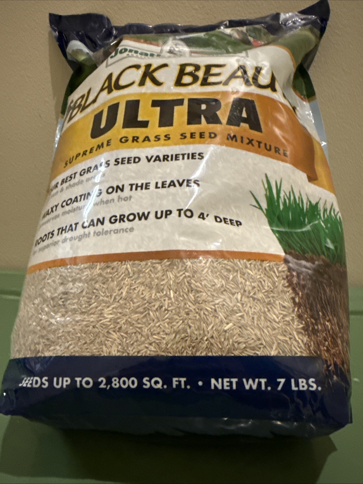 Jonathan Green (#10322) Black Beauty Ultra Grass Seed, 7lb bag
