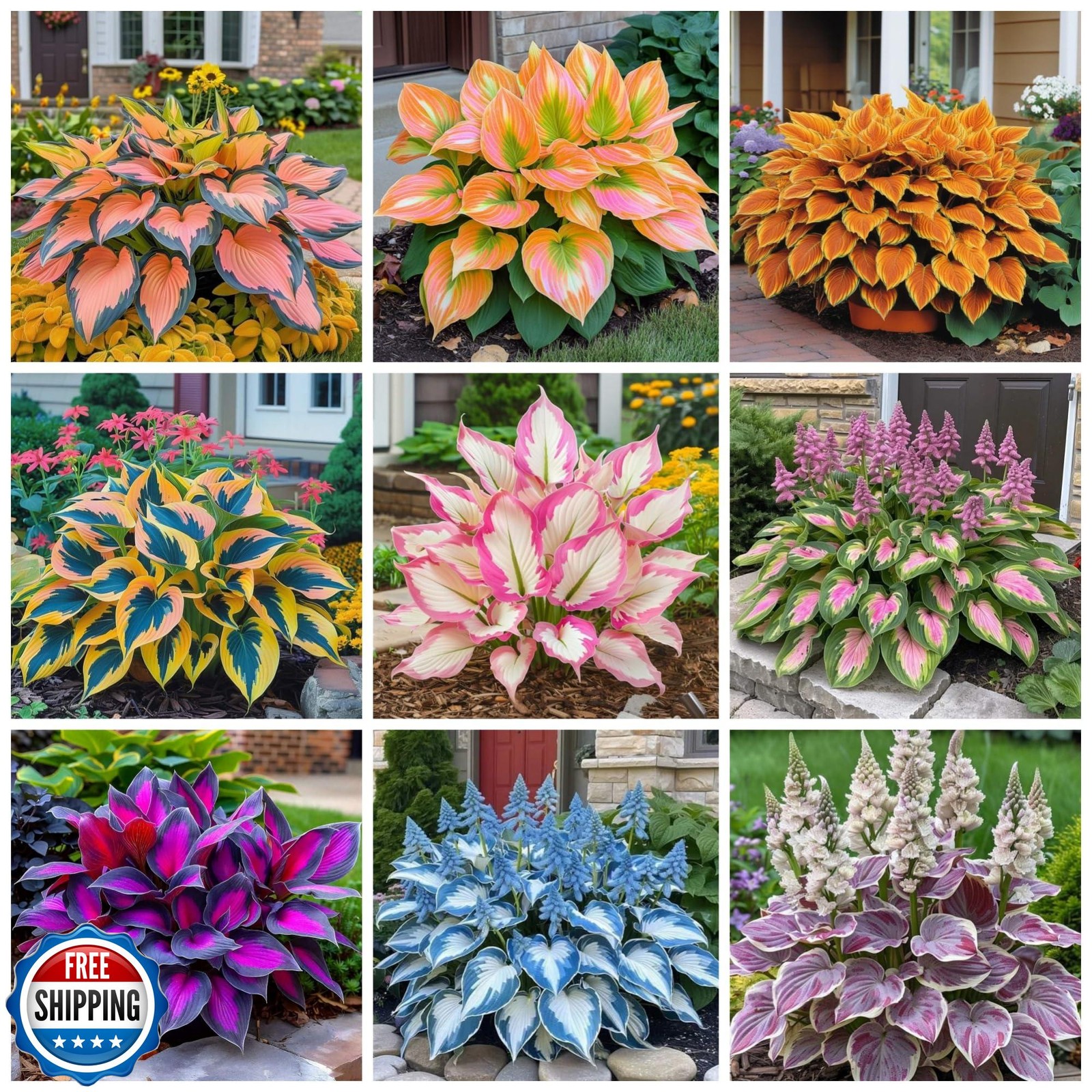 200+ Hosta Seeds Perennial Hosta Seeds for Planting Outdoor Garden Attract Po