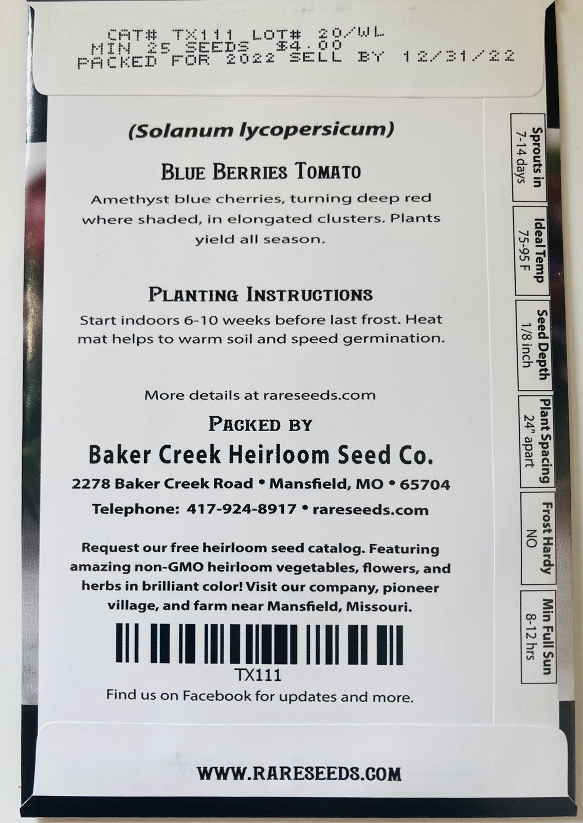 100+ Count Seeds ~ Heirloom NON-GMO Garden Tomatoes & Cucumbers ~ High Quality