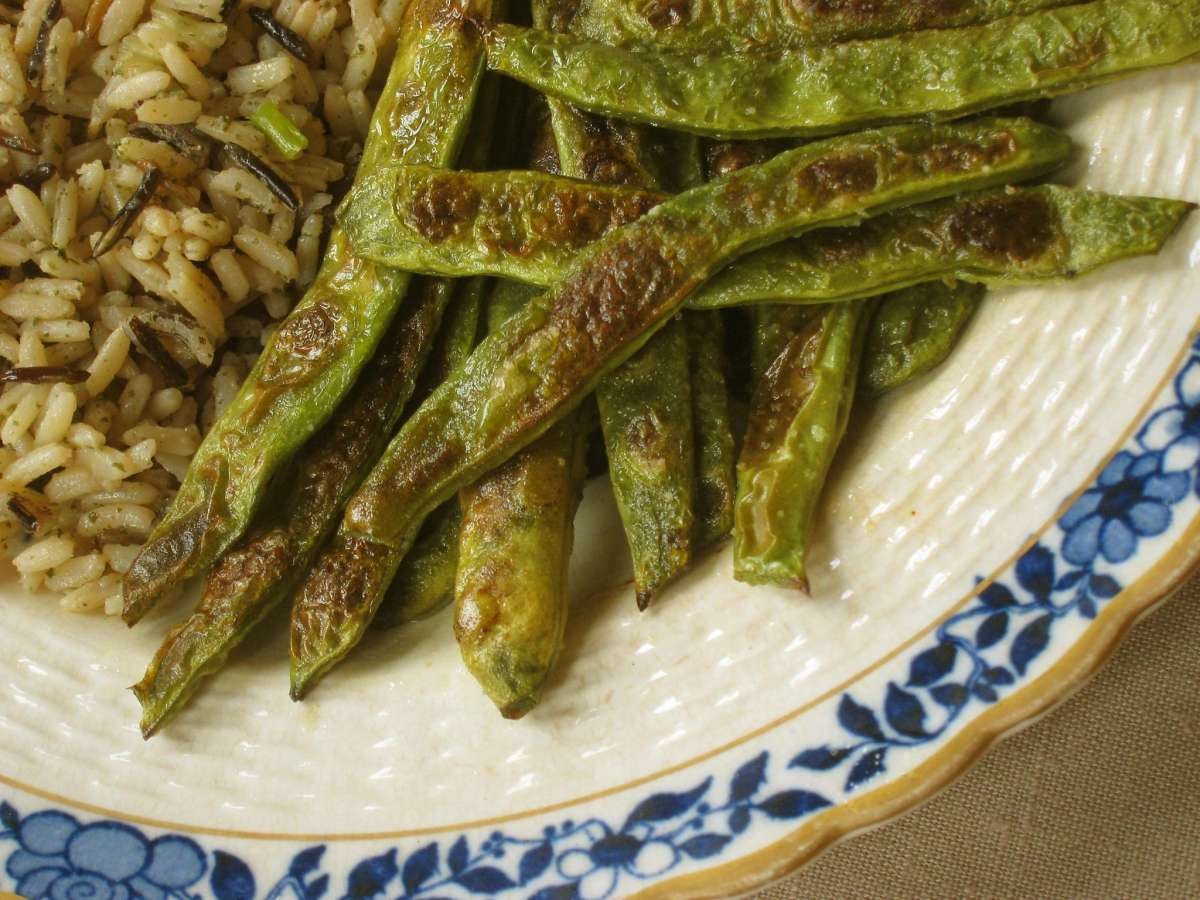 Qing Bian Romano Bean Seeds | Heirloom Pole Beans Flat Italian Roma II Seed 2023
