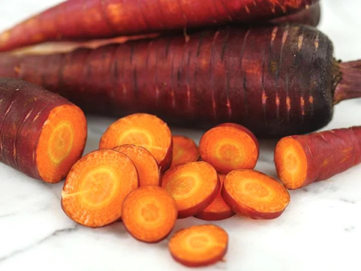Purple Dragon Carrot Seeds | Cosmic Orange Yellow Core Red Skin Stars Seed 2024