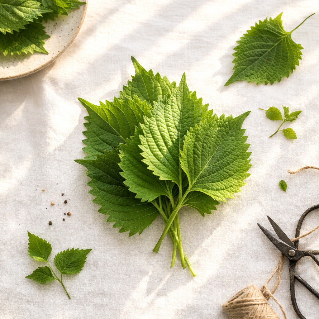 🌿 Shiso Herb Seeds (Perilla) – Green Heirloom Culinary Herb Non-GMO 200 seeds