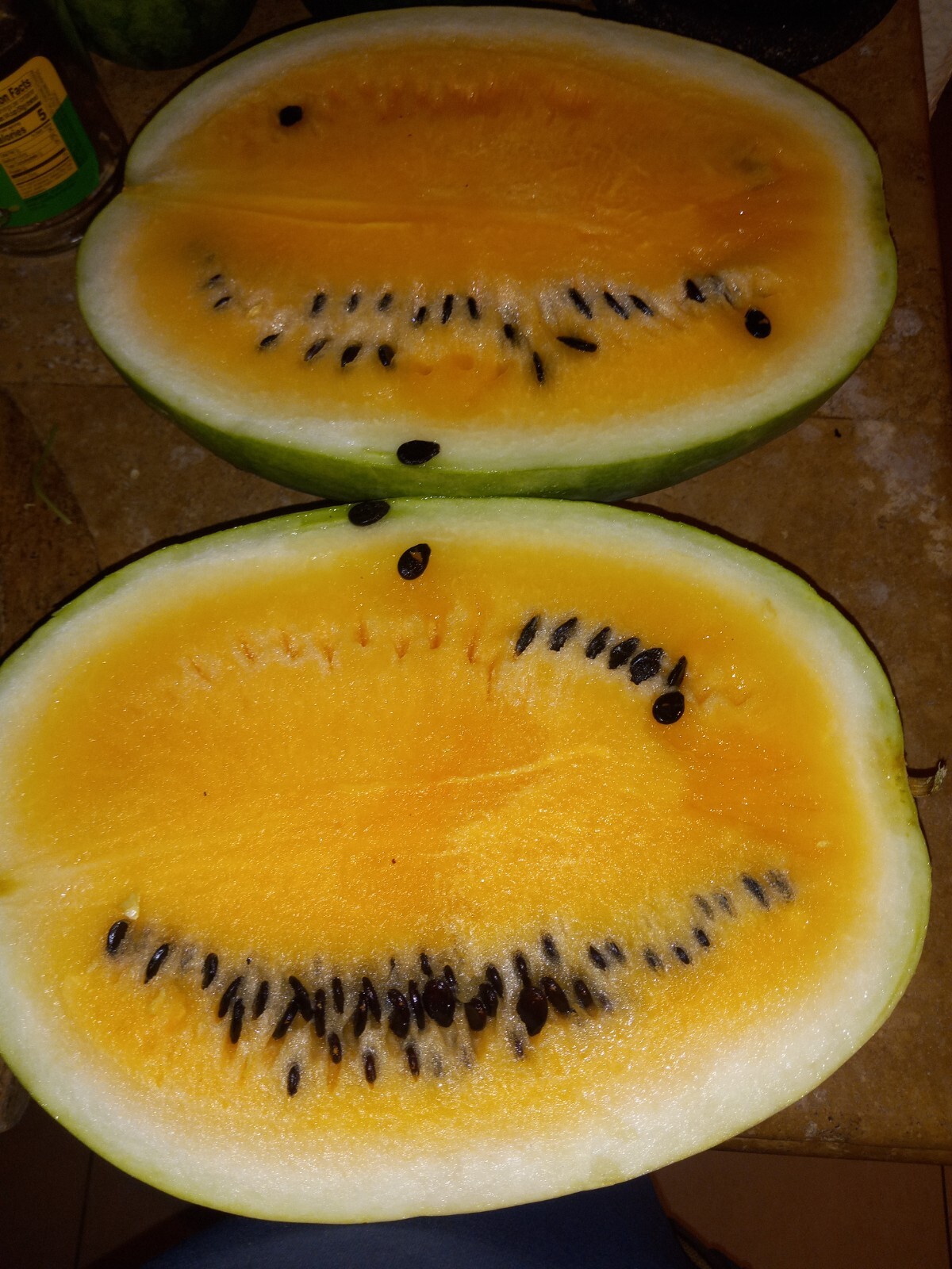 T’ Uwi ‘In ..15 Seeds Yellow Watermelon Native American Variety Heirloom