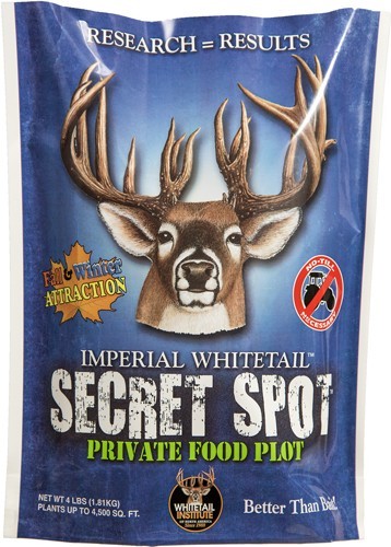 Whitetail Institute Secret Spot Fall Food Plot Seed 4 lb 4500 Sq Ft