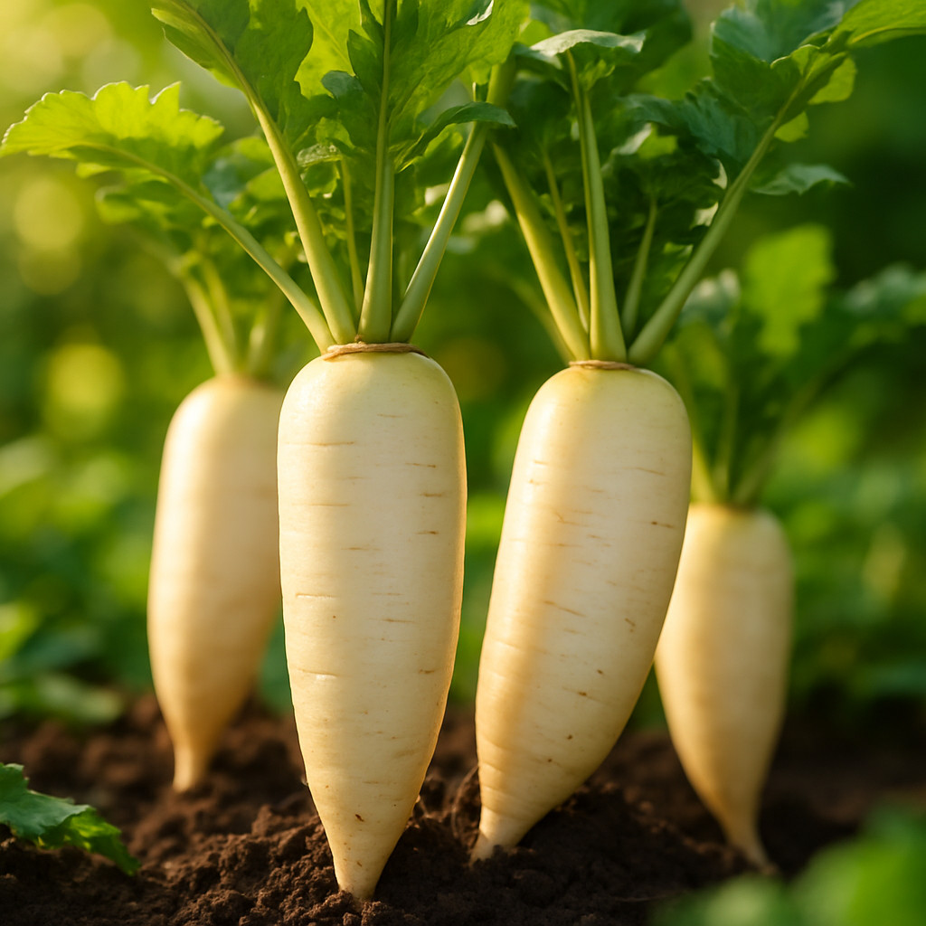 500+ DAIKON RADISH SEEDS 🌱 COATED GIGANTIC • DEER PLOT • HORSERADISH FREE SHIP