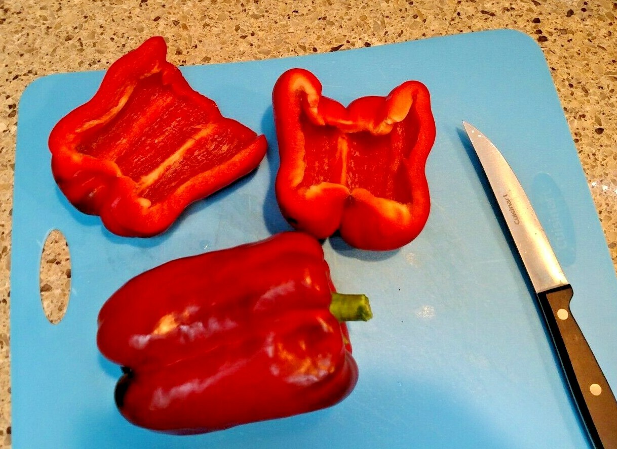 Keystone Giant Bell Pepper Seeds 20+ Sweet Pepper Vegetable **Free Ship**