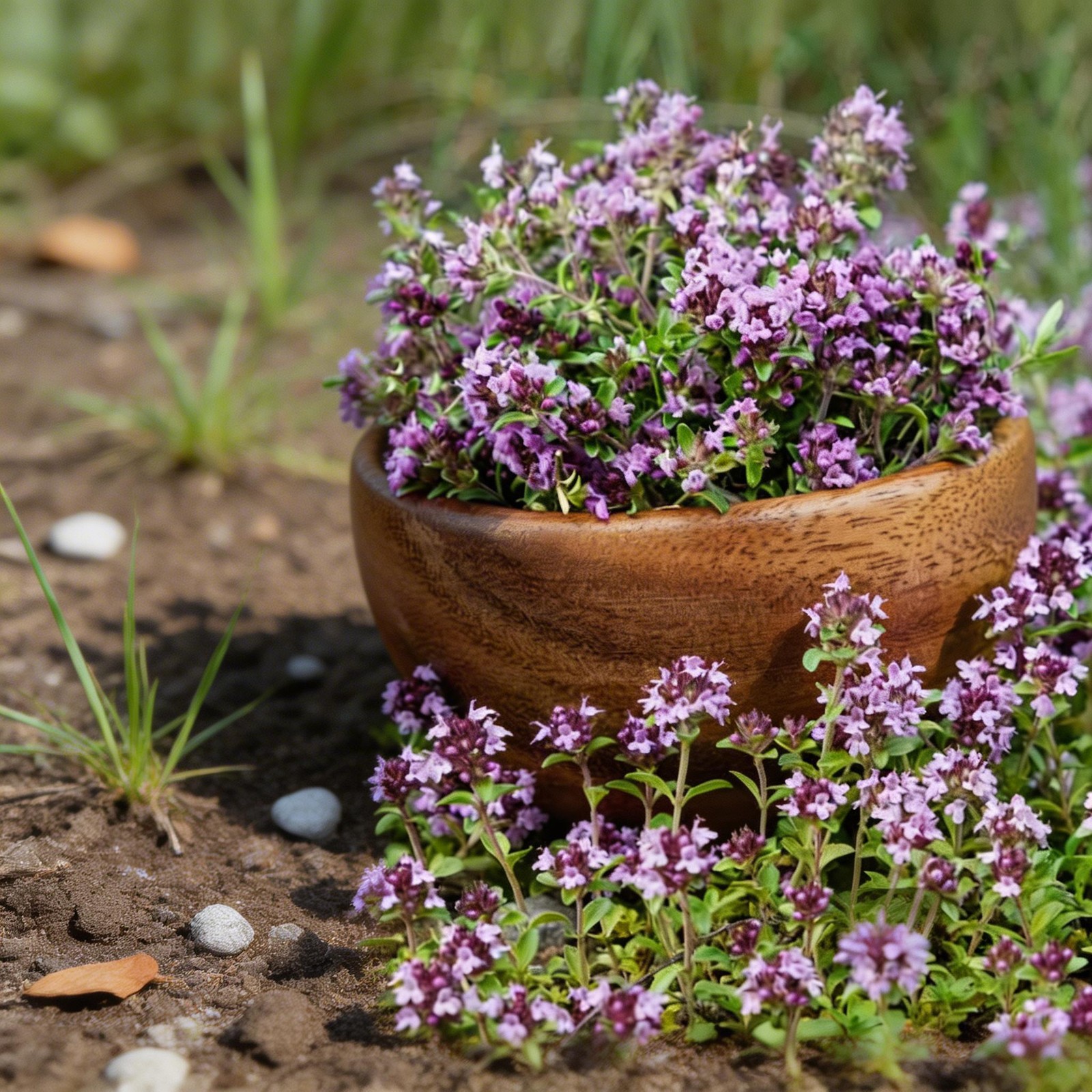 1000 Pcs Creeping Thyme Seeds – Ideal for Outdoor Garden Ground Cover Planting