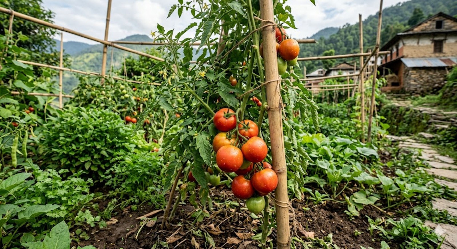 20 All Natural Organic Heirloom Nepal Tomato Seeds!