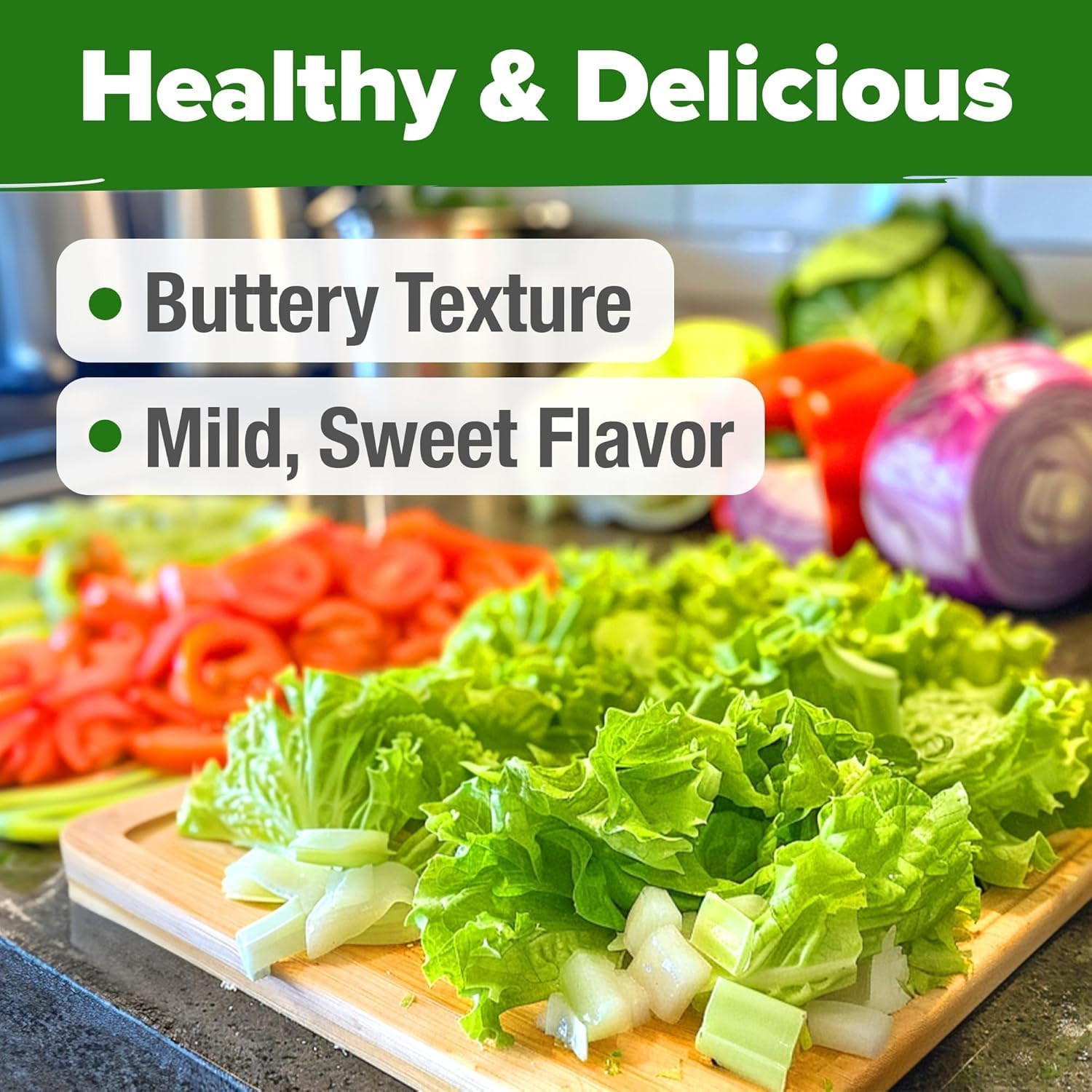 3500+ Buttercrunch Lettuce Seeds for Planting -Heirloom Non-Gmo | Lactuca Sativa