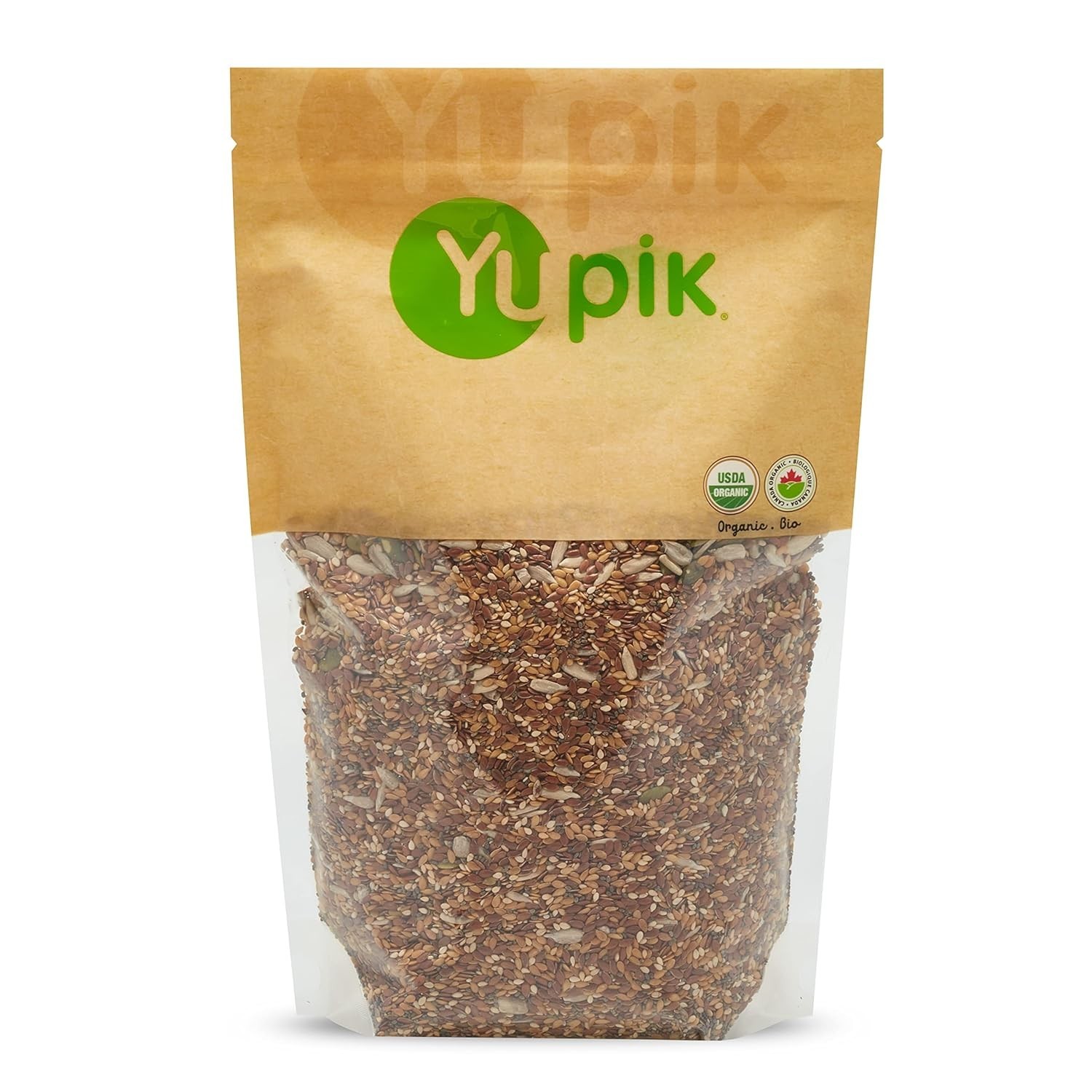 Nutritious Organic 6 Seeds Mix – , Raw, 2.2 lb for Healthy Living