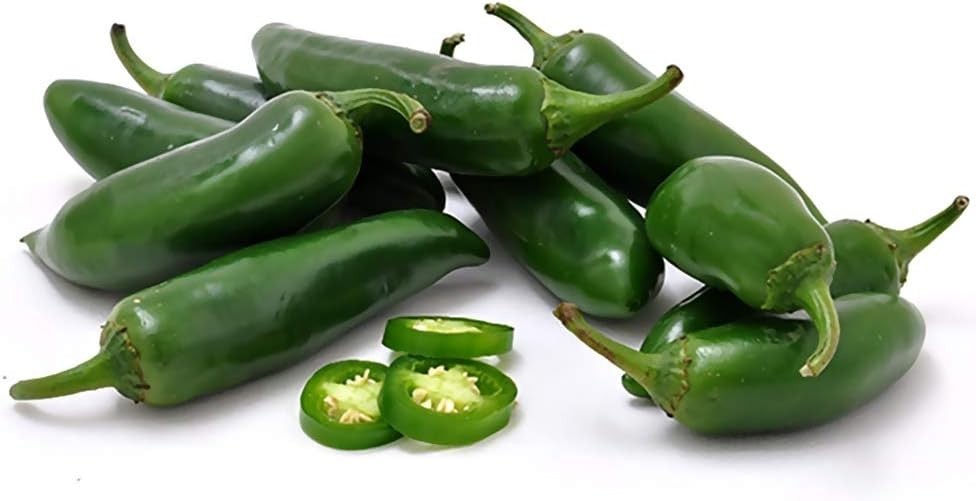 Organic Jalapeño Pepper Seeds Non-GMO Heirloom 2026 – Hot & Spicy Green/Red Pods