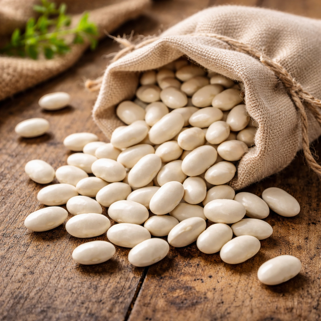 Bush Cannellini Organic Bean Seeds | Heirloom White Beans Cooking 25 seeds