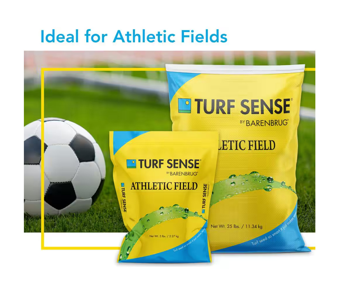 Barenbrug Athletic Field Mix Grass Seed Mixture Turf Sense 25 lbs. 5,000 sq. ft.