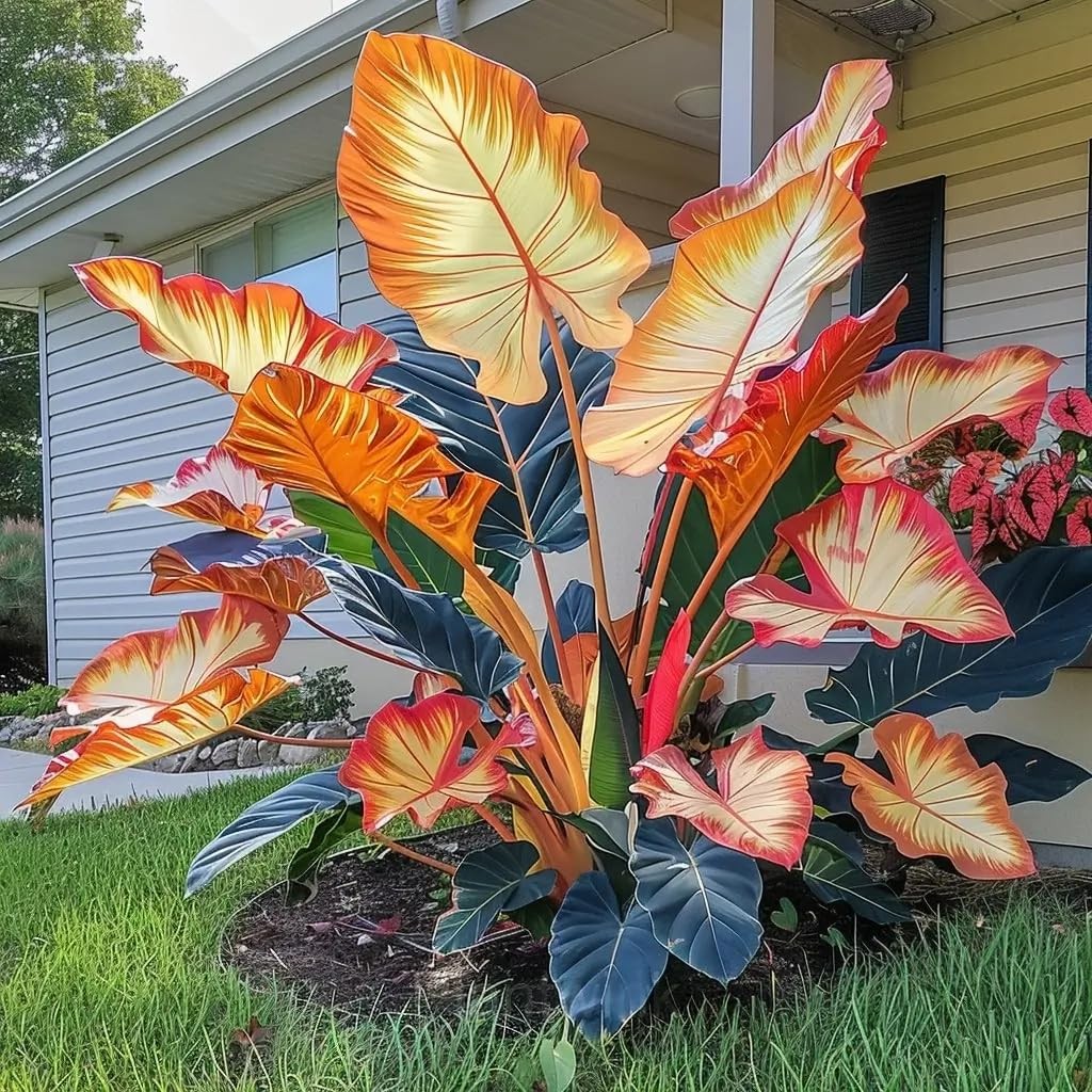 310+ Mixed Color Hosta Seeds for Planting Outdoors – Perennial Shade-Tolerant…