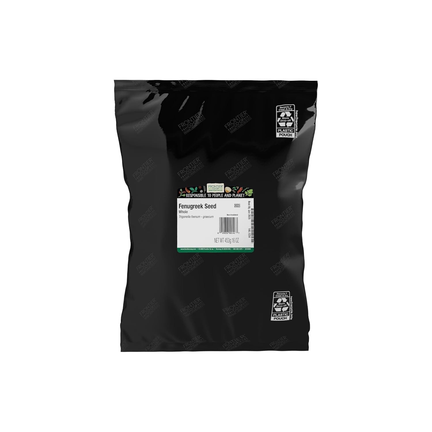 Kosher Whole Fenugreek Seeds, 16 oz Bulk – Ideal Spice for Culinary Creations