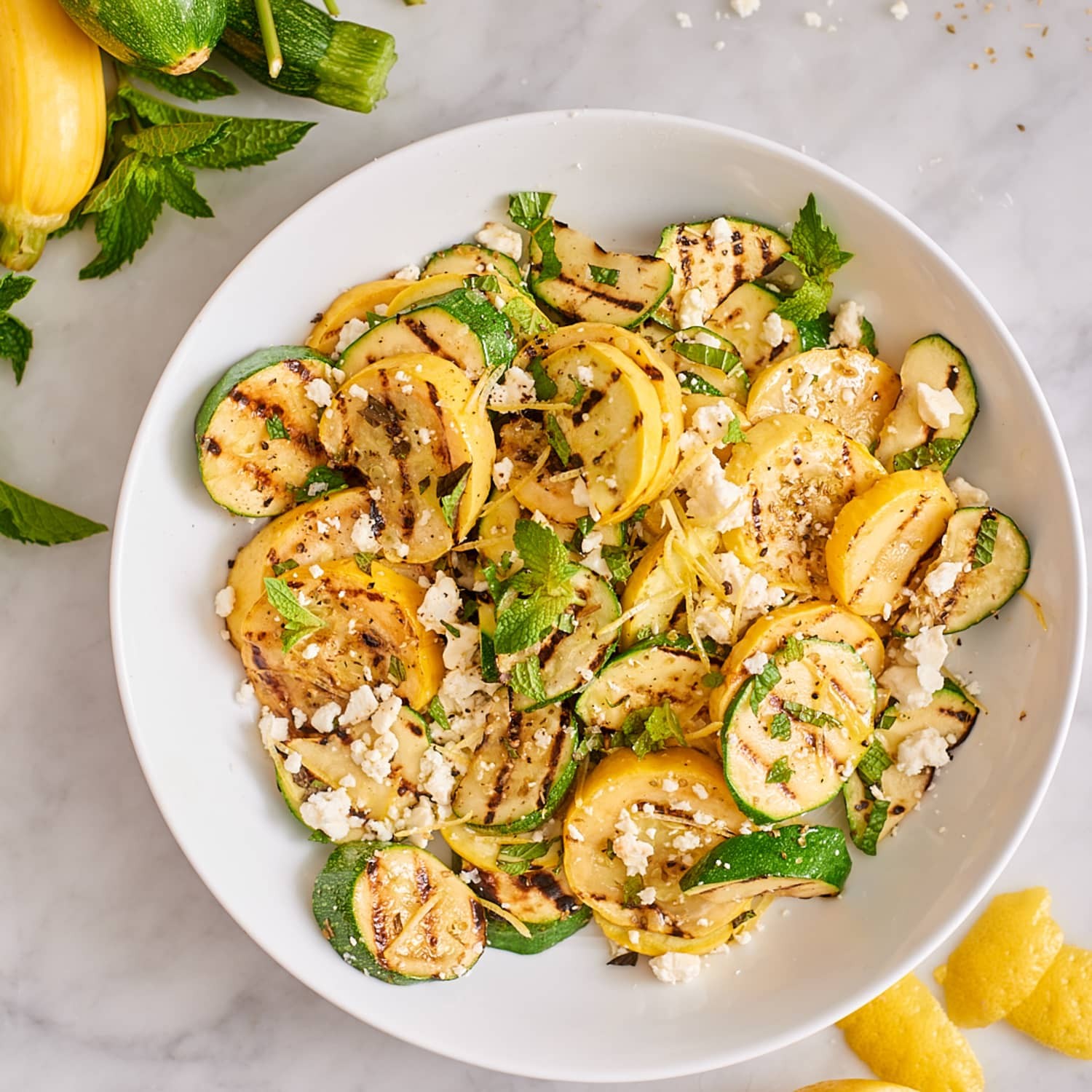 Zucchini & Yellow Summer Squash Mix Seeds | Combination Pack Bundle Variety 2024