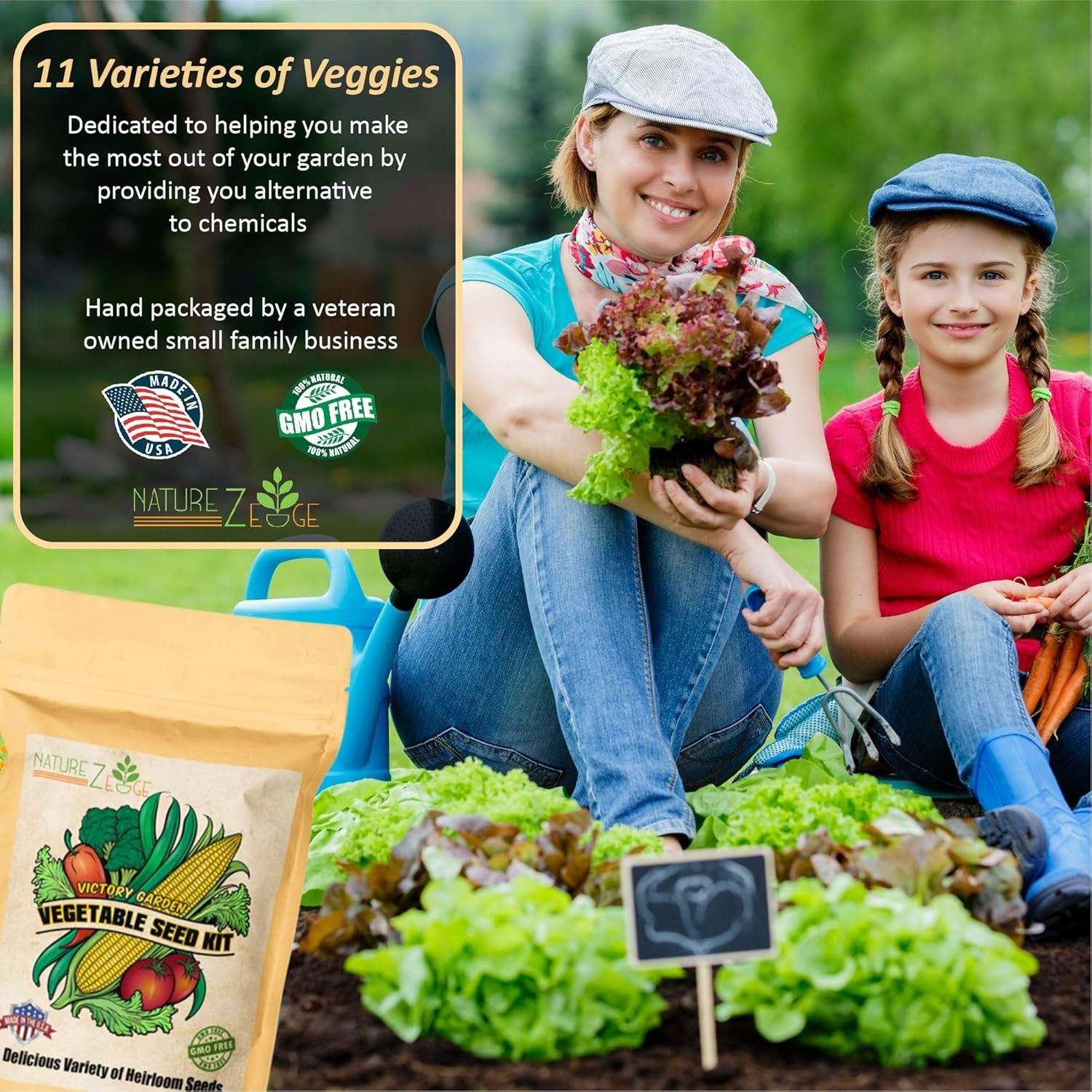 Survival Seed Vault: 11 Heirloom Vegetable Varieties – Grow Outdoors with Ease