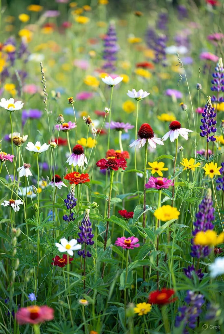 Landscaper’s Pack FULL SEASON POLLINATOR GARDEN Bees Butterflies 5000+ Seeds!