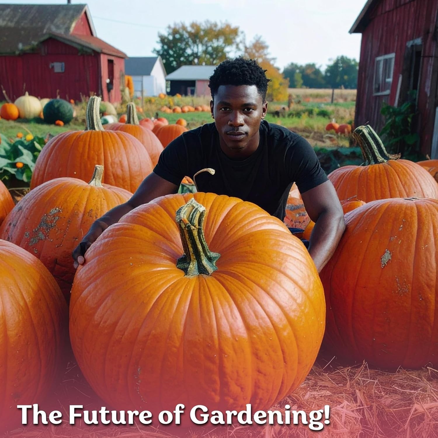 Giant 100 lbs Big Max Pumpkin Seeds – Disease Resistant & Low Maintenance