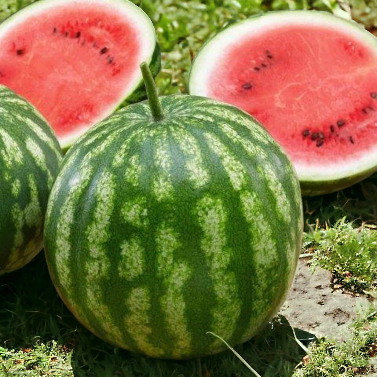 45pcs Sugar Baby Watermelon Seeds – Heirloom, Non-GMO Fruit Seed for Planting
